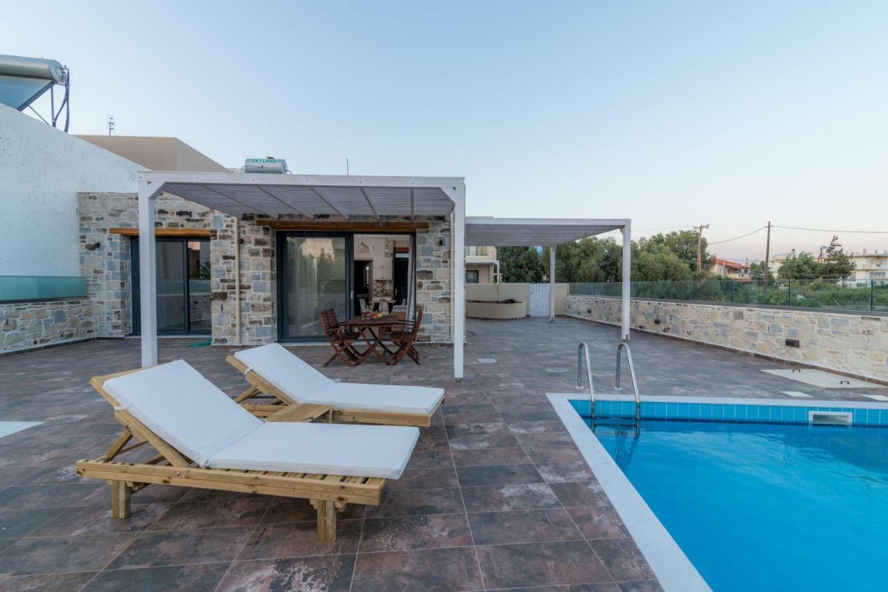 El.Ma.Ra. Luxury Villas Kokkinos Pirgos Buitenkant foto