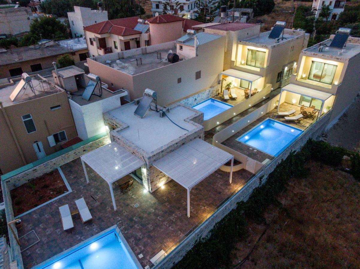 El.Ma.Ra. Luxury Villas Kokkinos Pirgos Buitenkant foto